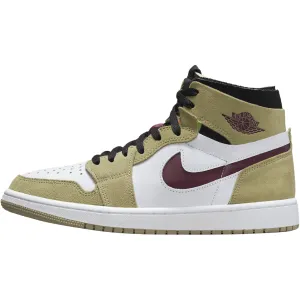 Air Jordan 1 Zoom Comfort Neutral Olive Cherrywood