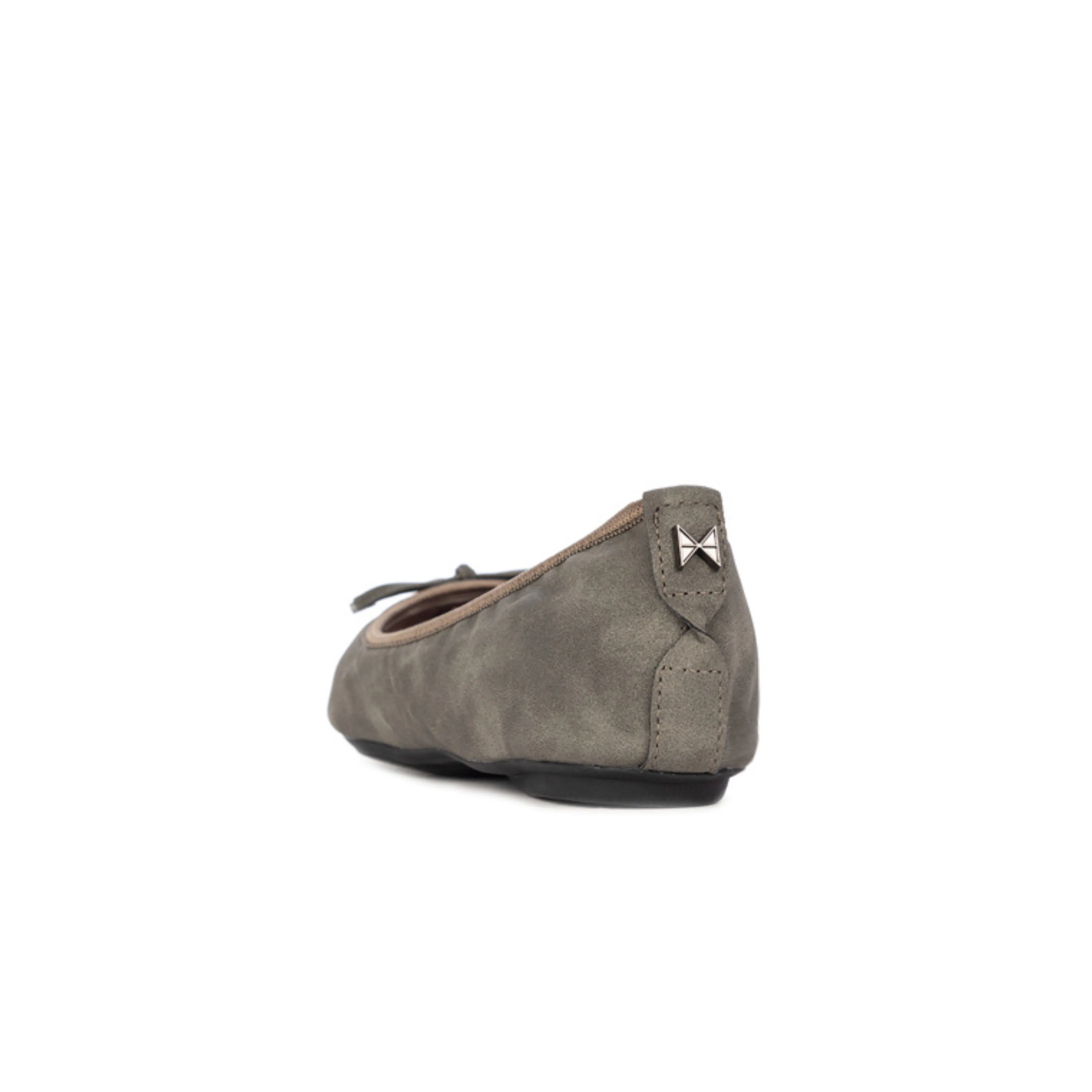 ANNIE Ballet Flat Shoes - Grey