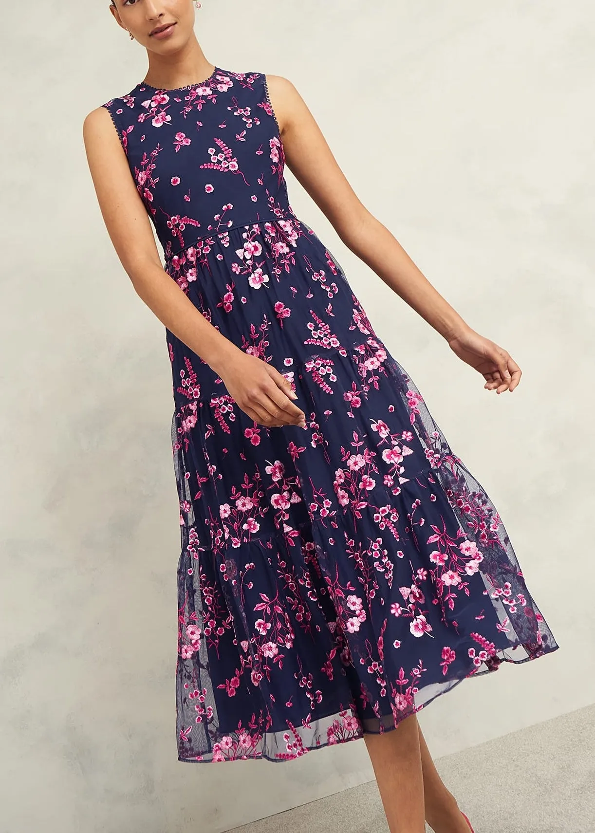 Bethany Dress 0224/5428/9045l00 Navy-Pink