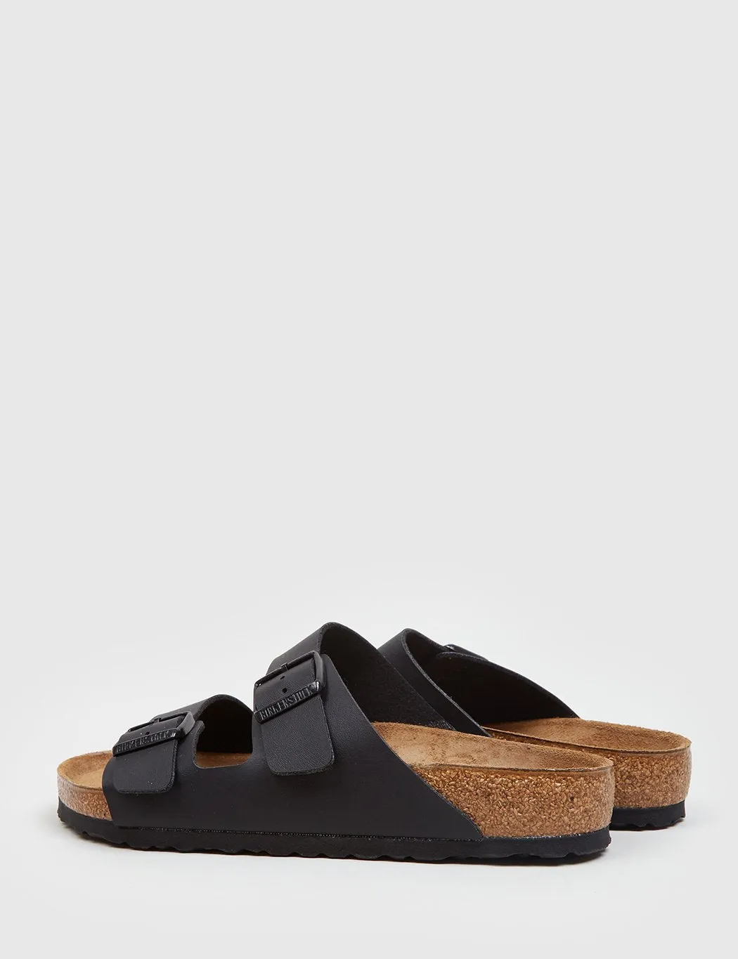 Birkenstock Arizona Leather Sandals (Regular) - Black