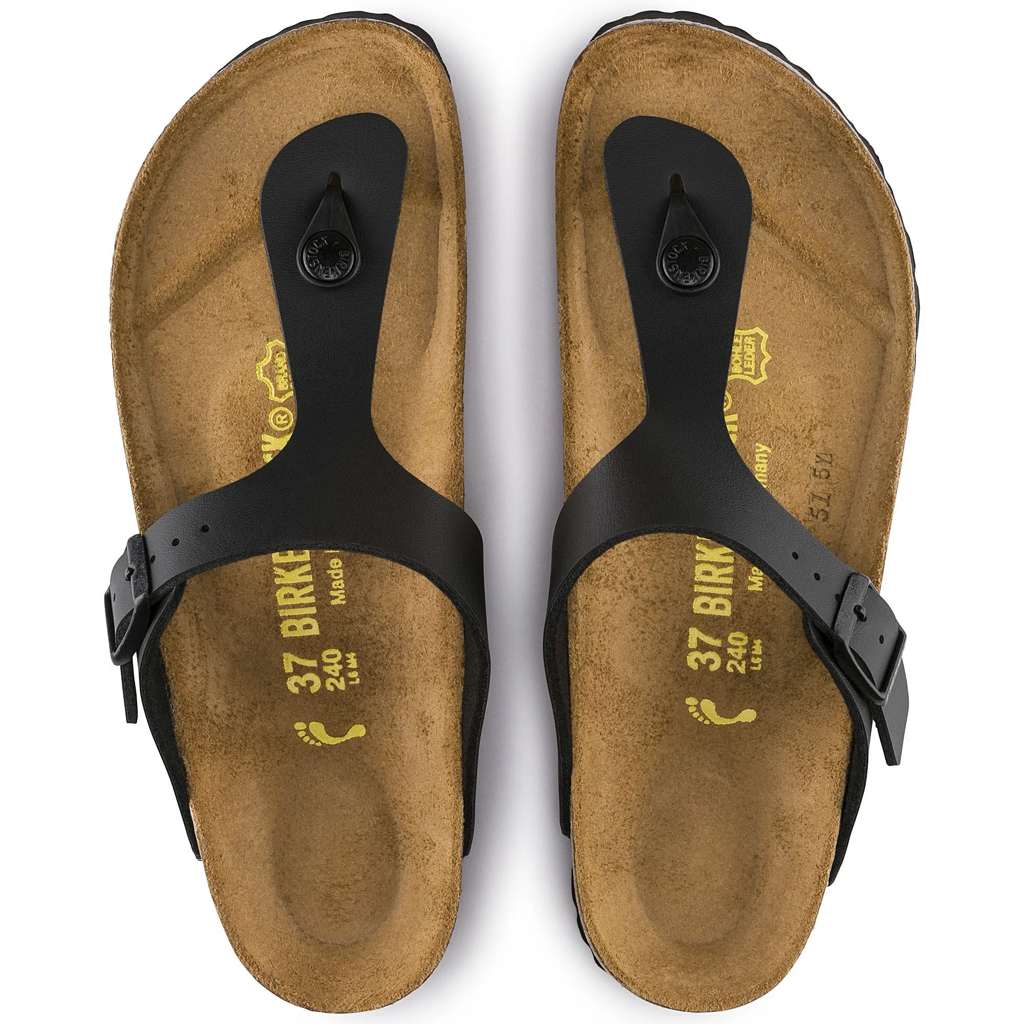 Birkenstock Gizeh BF Black Narrow 43693