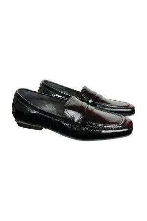 Donna Carolina Aida Mask Loafer 50.212.107 | Brux Nero (Black Patent)