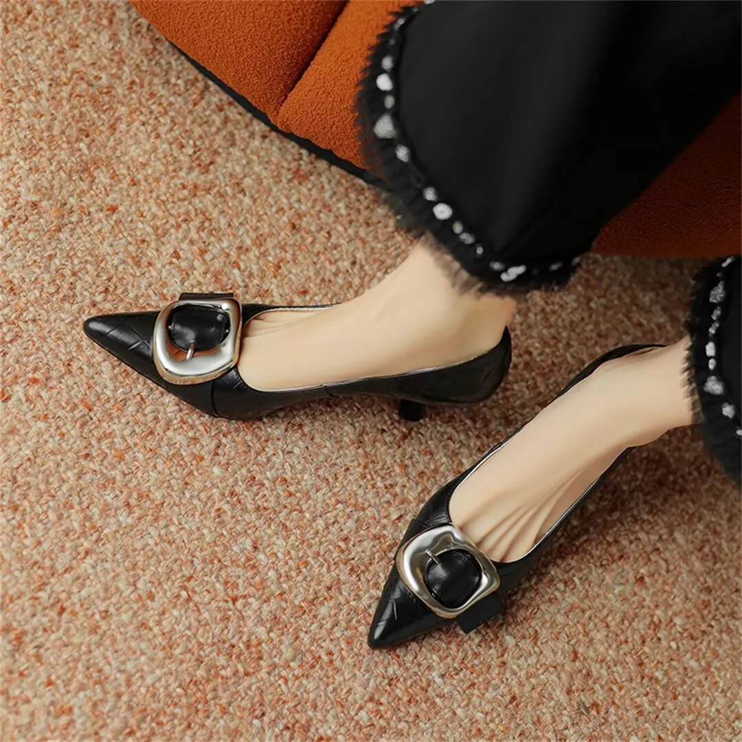 Elegant Pointed Toe High Heels