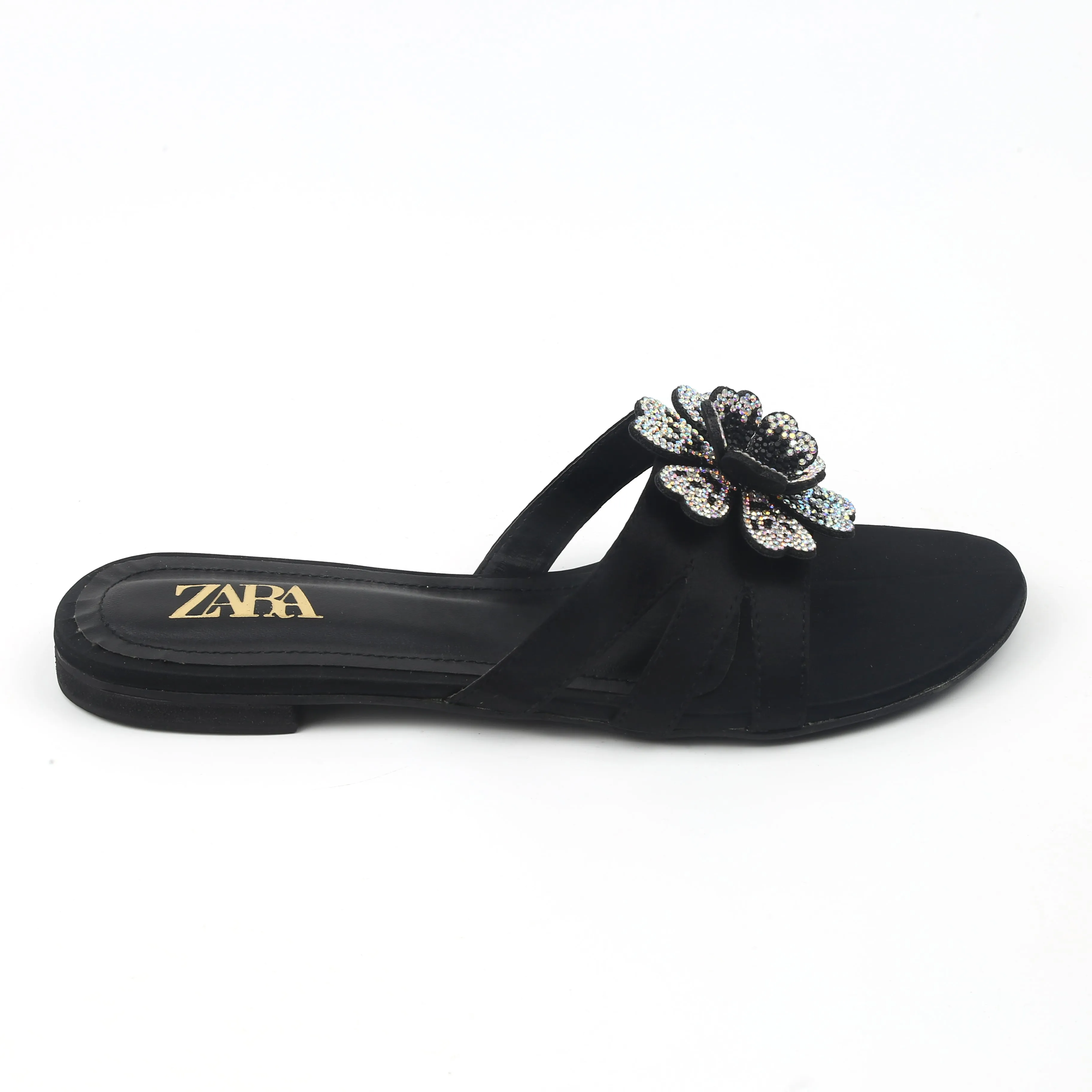 Flower Flats (Black)