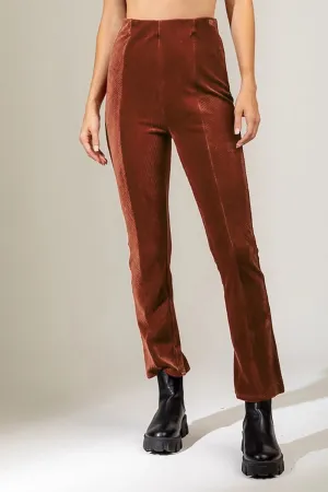 Holiday Velvet Bell Pants