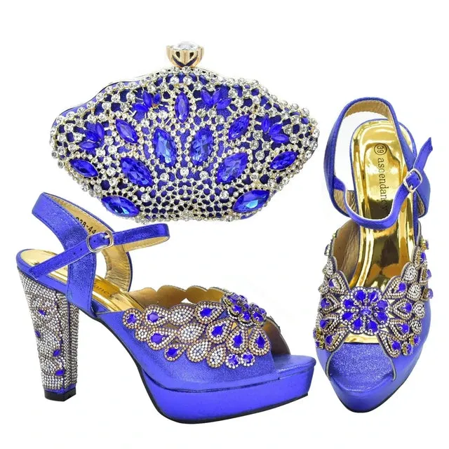 Italian High Heels and Purse Set