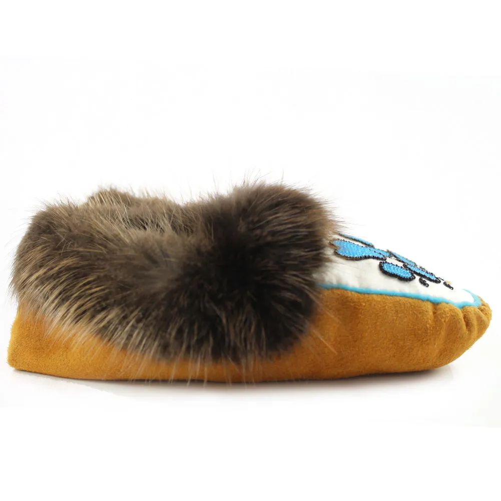 Karen Nicloux Men's 11 Wolf Paw Moccasins