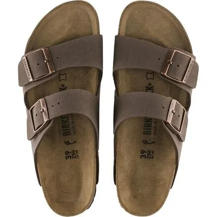 Men's Arizona Sandals Birkenstock, color Mocha Birkibuc