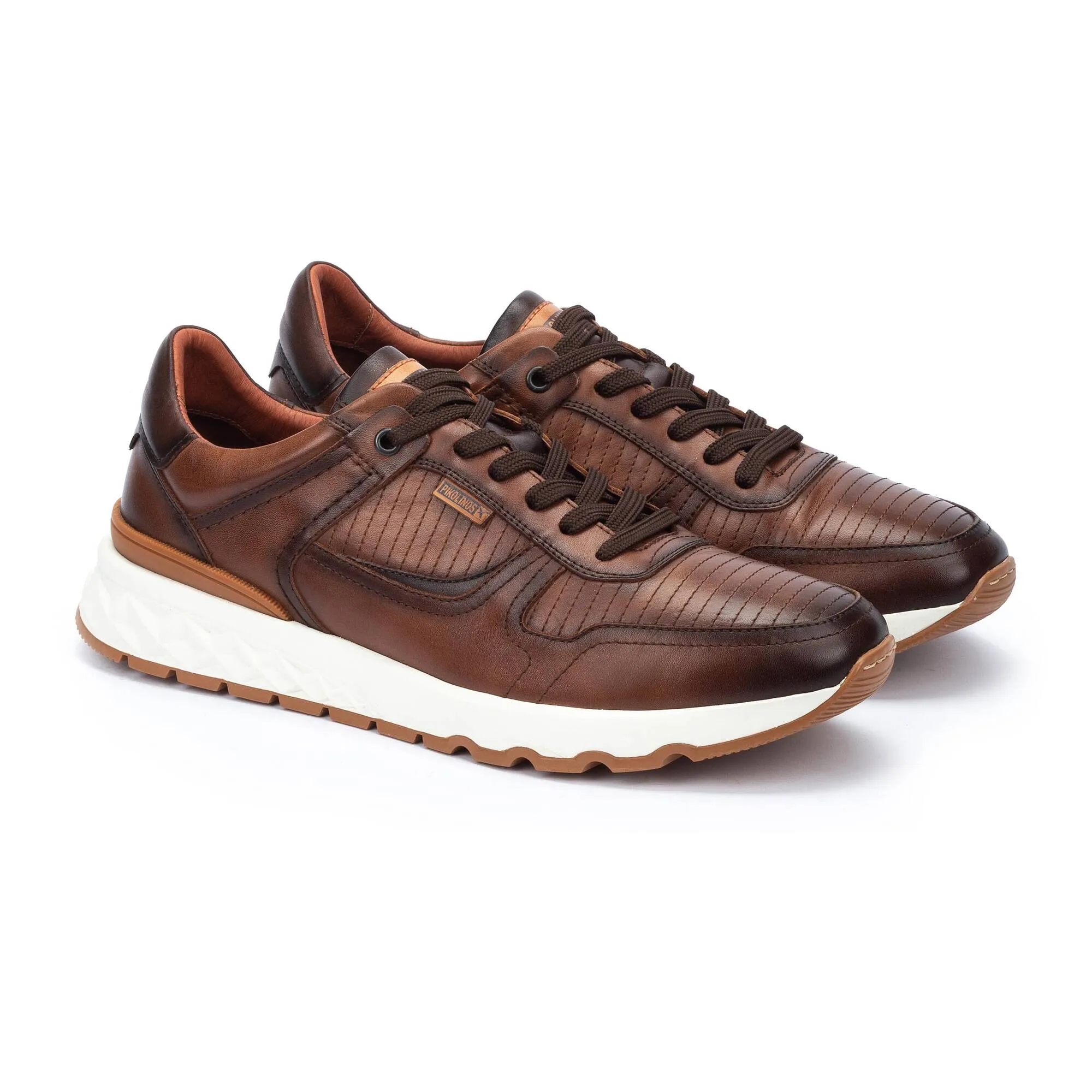 Men's Pikolinos Aranda Casual Trainers Color: Cuero