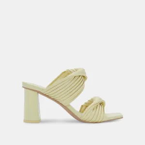 PILTON HEELS LEMON CREAM STELLA