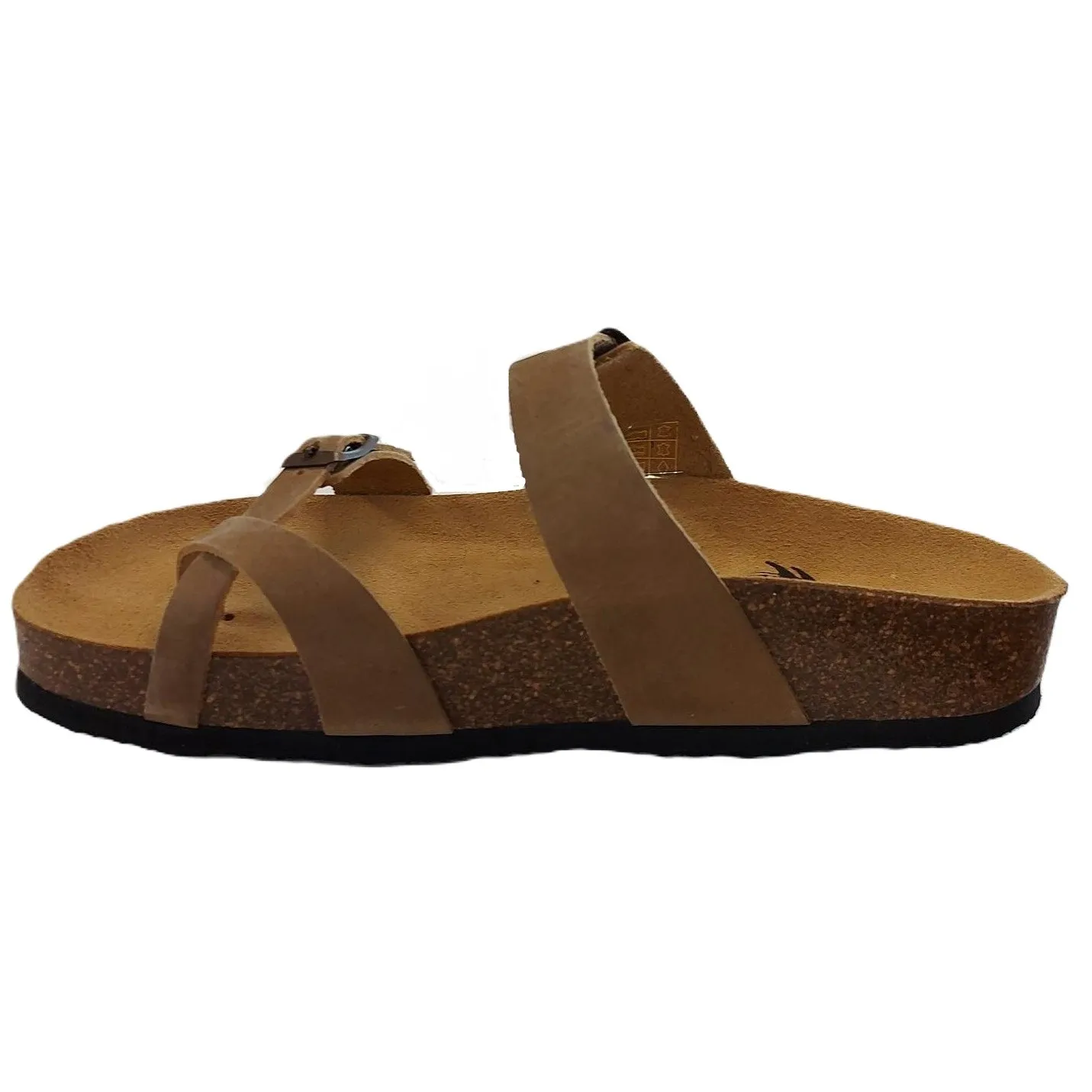 Plakton Bombay Women's Waxy Leather Upper Sandals