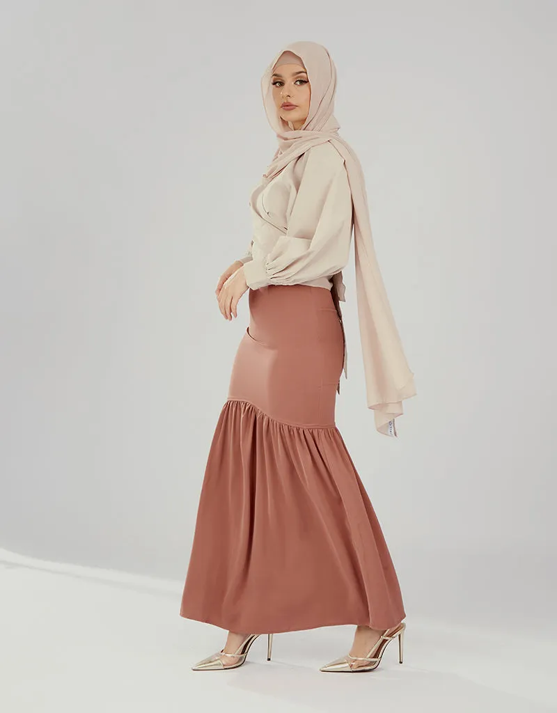 Pristine Pleat Skirt