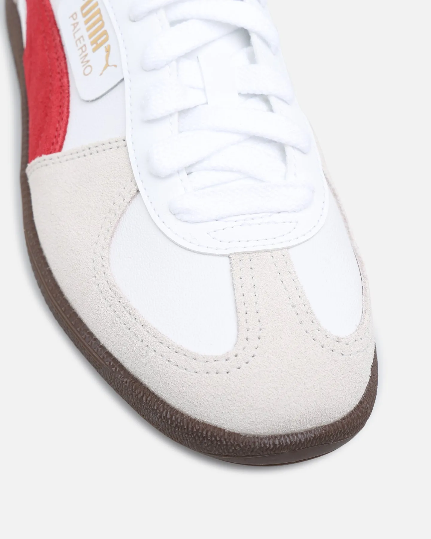 Puma Palermo Leather White/Red