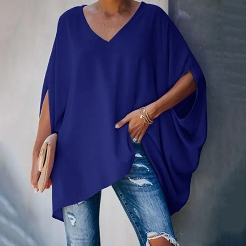 Rivka - Elegant Loose Blouse