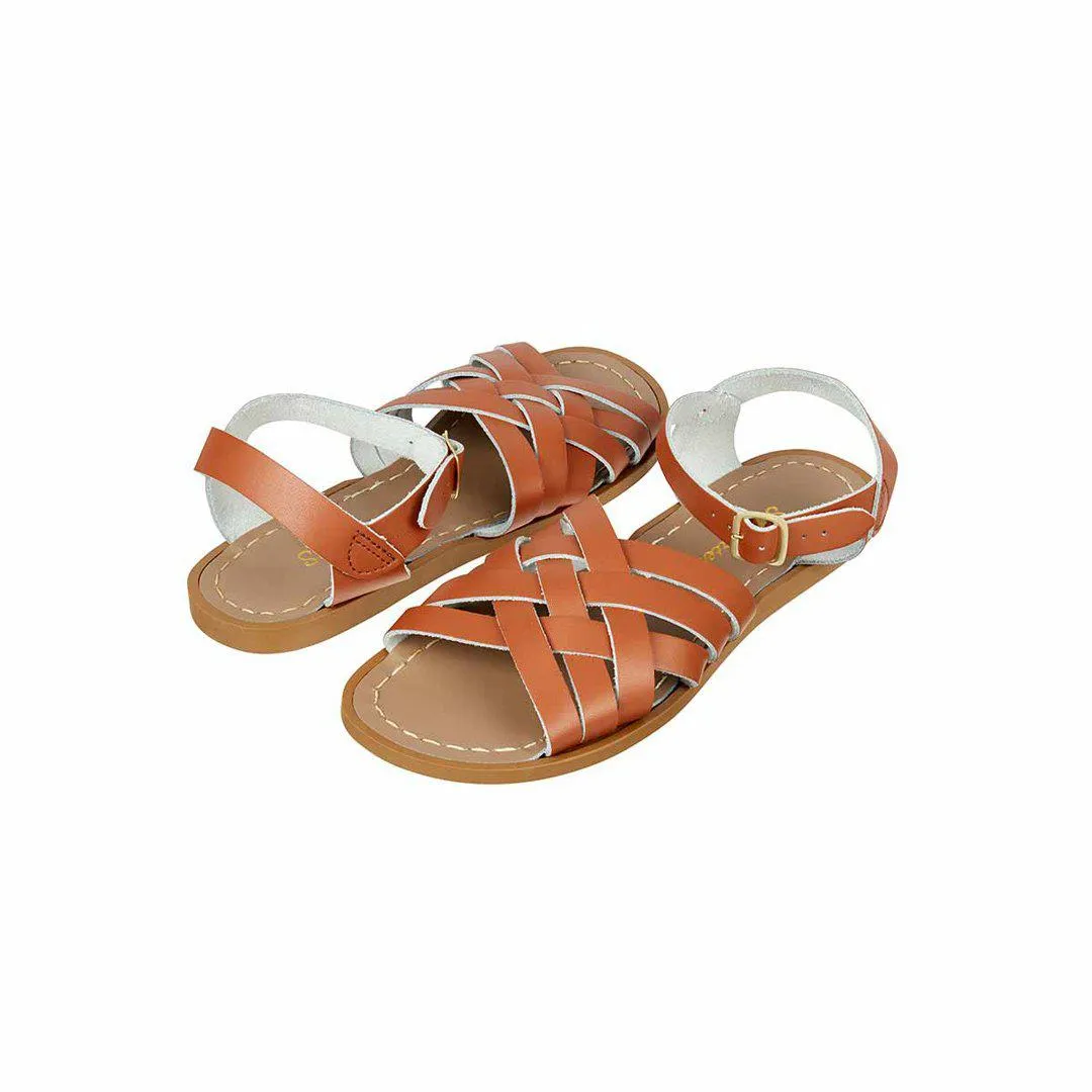 Salt-Water Women's Sandals - Retro - Tan