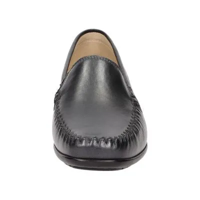 Sioux Cortizia-705-H Black Women's Loafers 69405