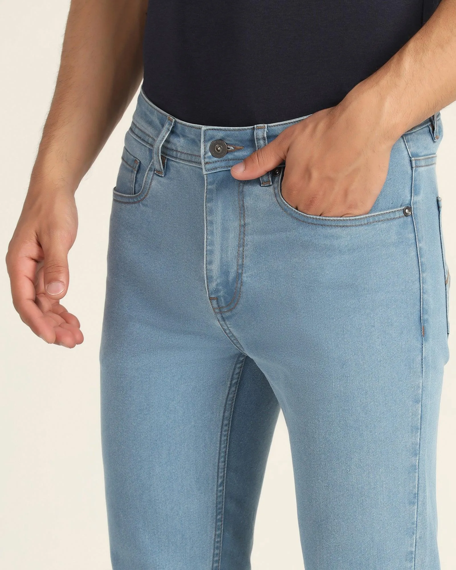 Super Clean Slim Yonk Fit Indigo Jeans - Don