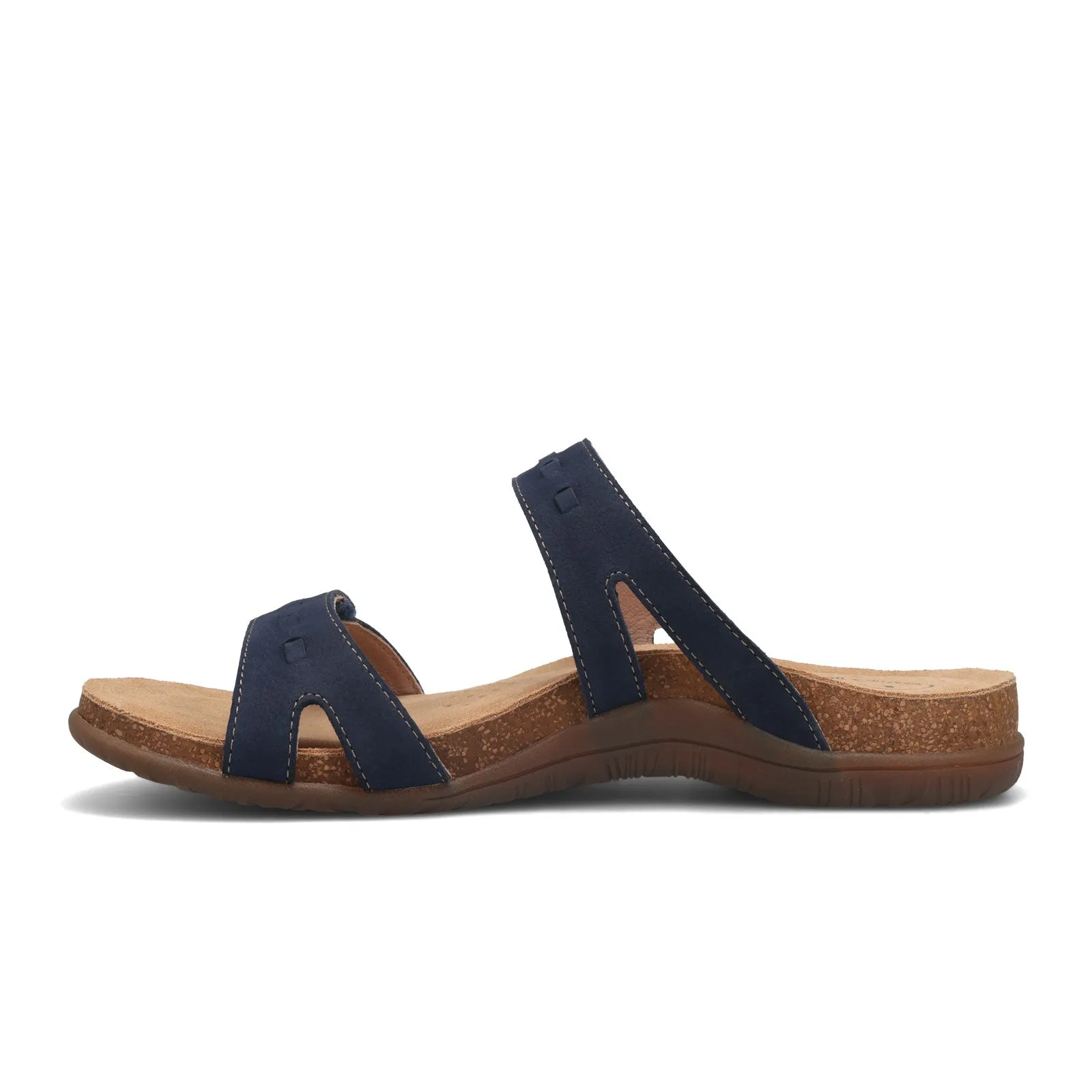 Taos Bandalero Slide Sandal (Women) - Navy Nubuck