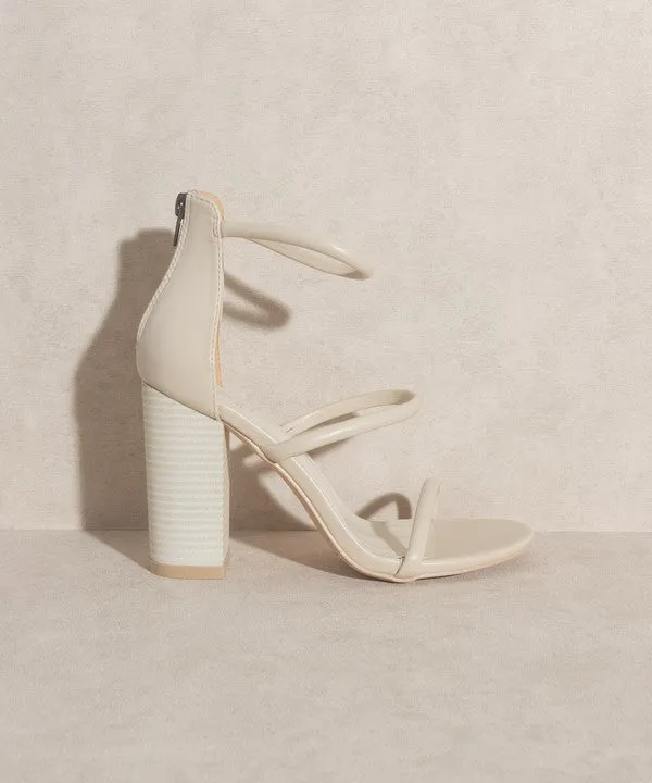 Taylor Minimalist Strappy Heel