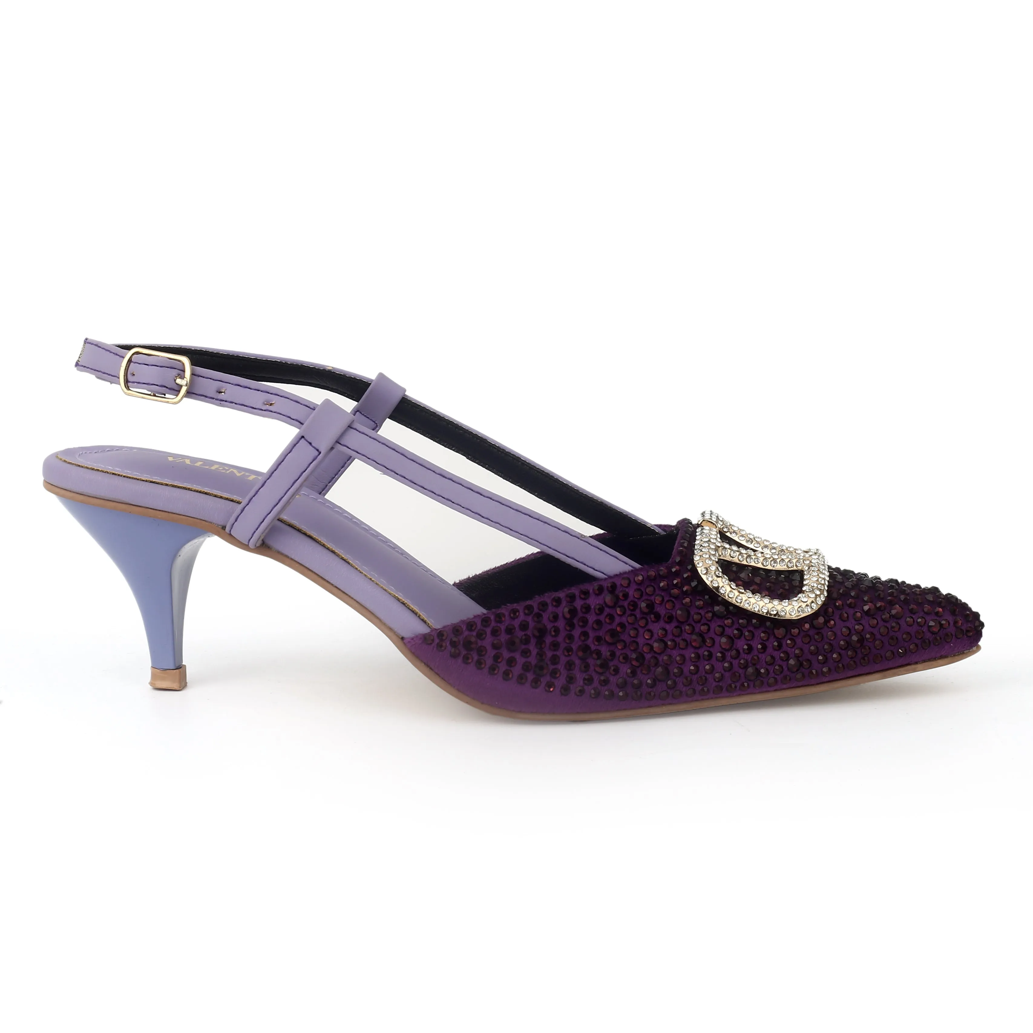 VALENTINO heel purple