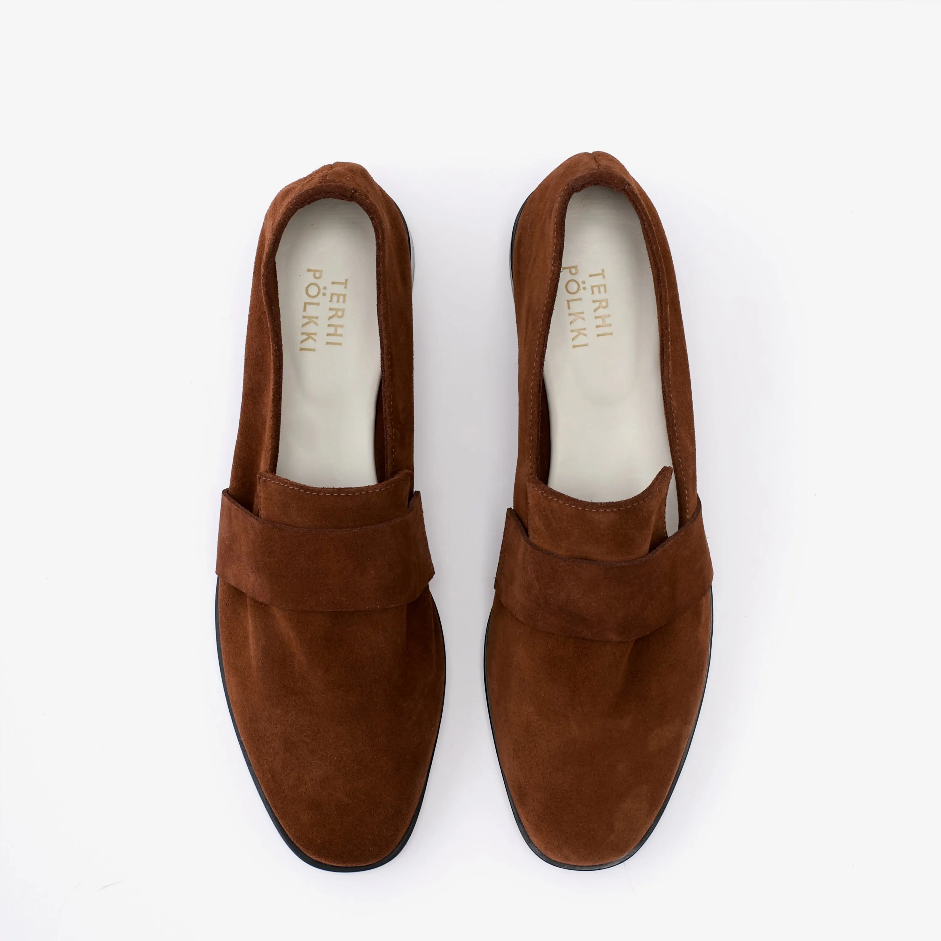 Victoria Suede Loafer Brown